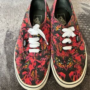 Vans Floral Butterfly Sneakers